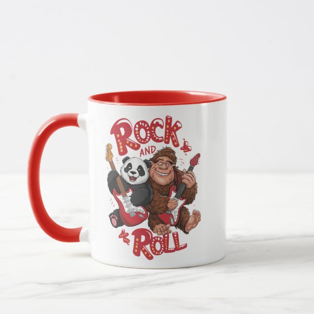 Mug Harmonie mélodique : Bigfoot et Panda Bear (Gauche)