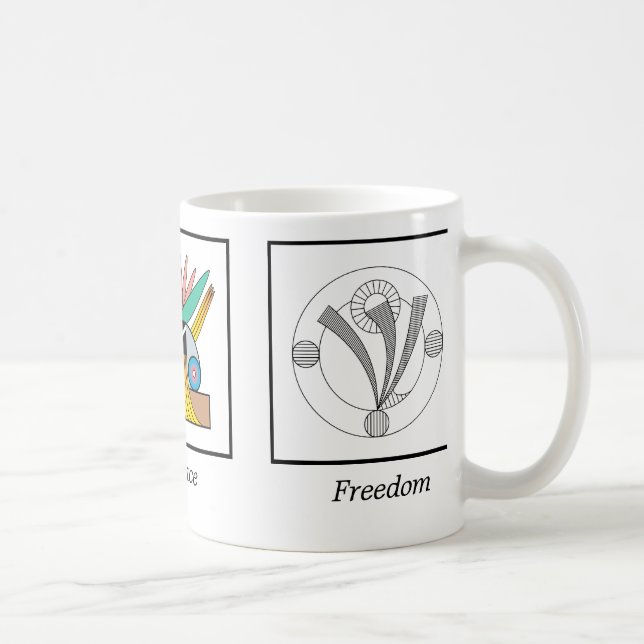 Mug Harmonie, paix et liberté (Droite)
