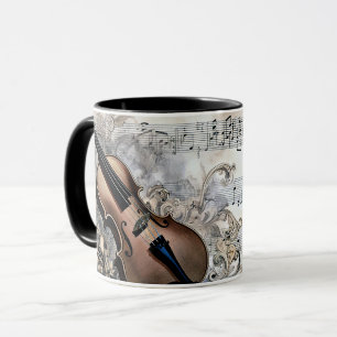 Mug Harmonisation de la technologie, illustration musi