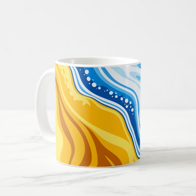 Mug Harmony of Water and Fire Waves (Devant gauche)
