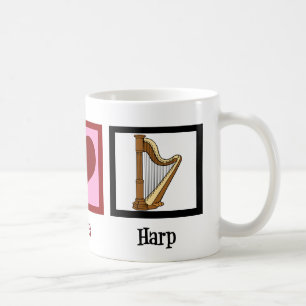 Mug Harpe d'amour pour la paix