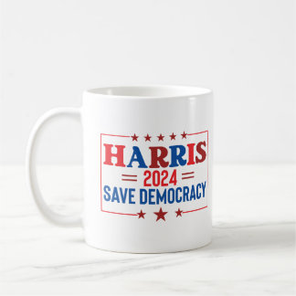 Mug Harris 2024 Save Democracy Campaign