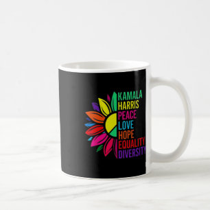 Mug Harris Peace Love Equality Hope Diversity 1