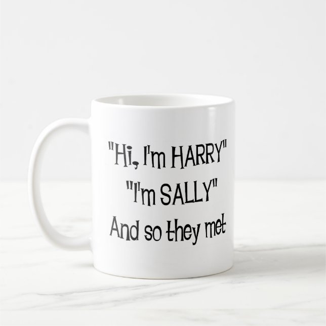 Mug harry met sally (Gauche)