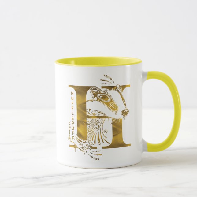 Mug Harry Potter | Aguamenti HUFFLEPUFF™ Graphic (Droite)