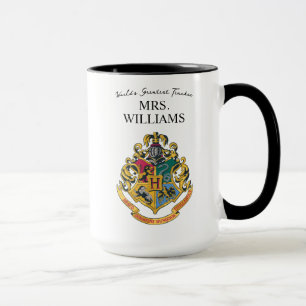 Mug Harry Potter   Blason de Poudlard Enseignant Perso