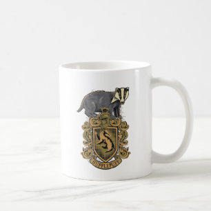 Mug Harry Potter   Blason de Poufsouffle avec Blaireau