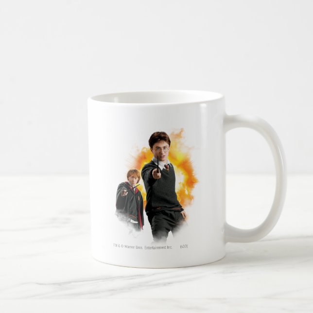 Mug Harry Potter et Ron Weasley (Droite)