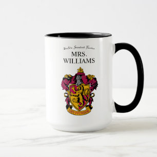 Mug Harry Potter Gryffindor House Crest