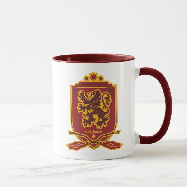 Mug Harry Potter | Gryffindor QUIDDITCH™ Crest (Droite)