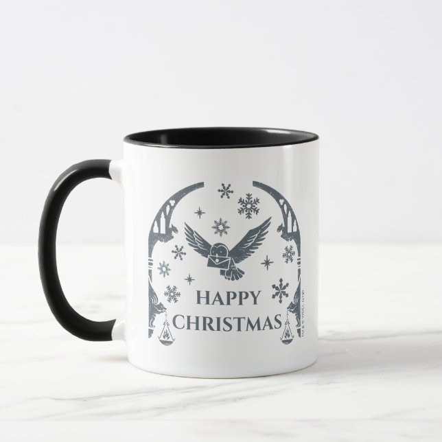 Mug HARRY POTTER™ Hedwig livre la lettre de vacances (Gauche)