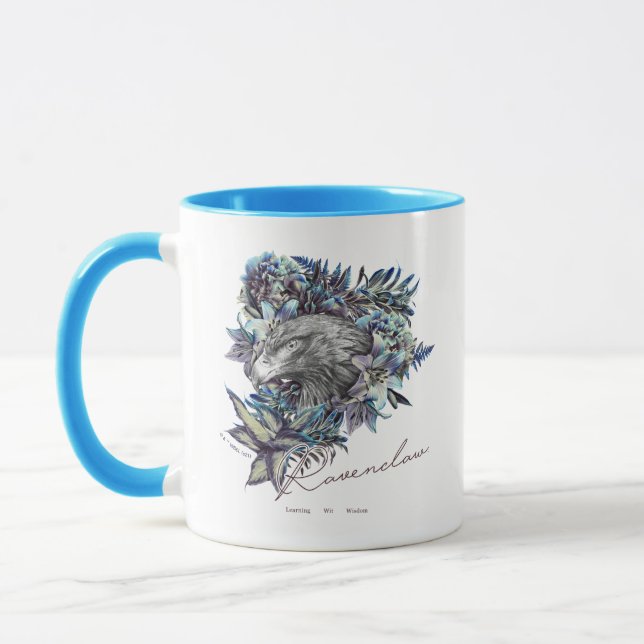 Mug HARRY POTTER™ RAVENCLAW™ Floral Graphisme (Gauche)