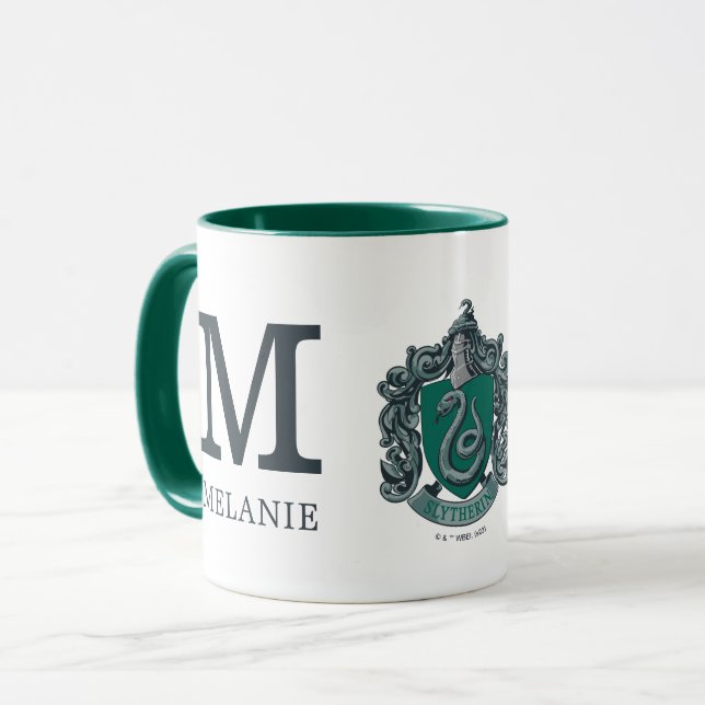 Mug Harry Potter | Slytherin Crest Green (Devant gauche)