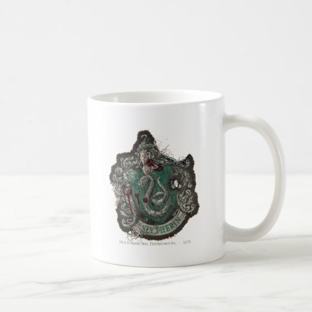 Mug Harry Potter | Slytherin Crest - Vintage (Droite)