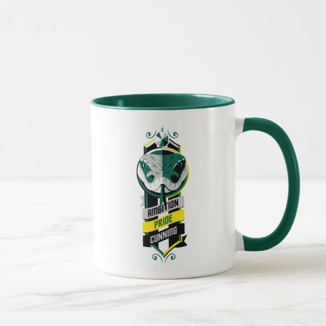 Mug Harry Potter | SLYTHERIN™ House Traits Sigil (Droite)
