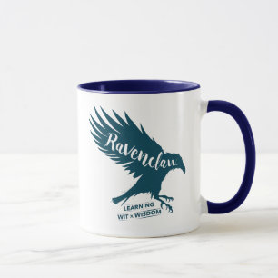 Mug Harry Potter   Typographie de la silhouette RAVENC
