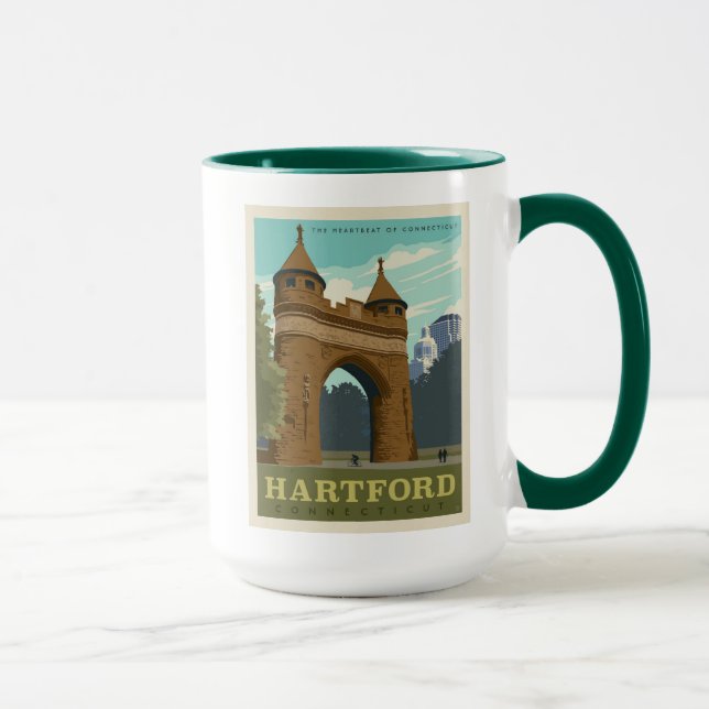 Mug Hartford, CT (Droite)