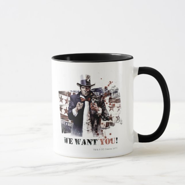 Mug Harvey Dent - Nous Vous Voulons ! (Droite)