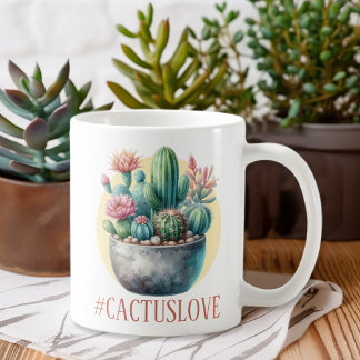 Mug Hashtag Cactuslove