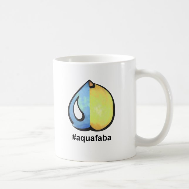 Mug hashtag d'aquafaba (Droite)