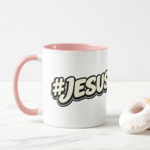 Mug Hashtag - JESUS - Chrétien