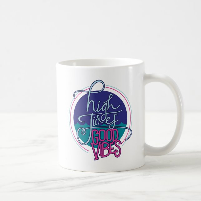 Mug Haut de gamme Good Vibes (Droite)