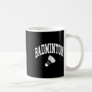 Mug Haut de tank graphique navette joueur de badminton