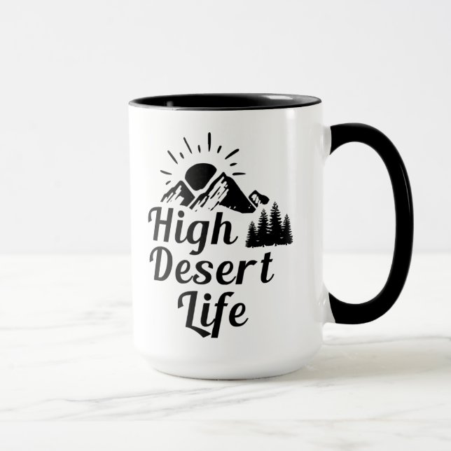 Mug Haute Vie désertique (Droite)