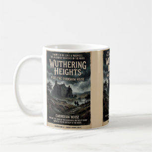 Mug Hauteurs tourmentées de Wuthering Moorland gothiqu