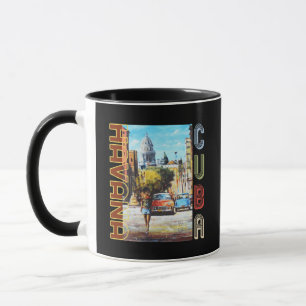 Mug Havana Cuba Art - Capitale nationale
