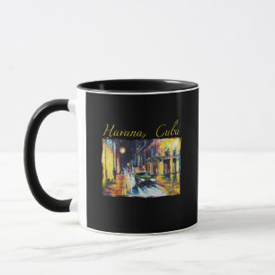 Mug Havana Cuba - Habana Vieja scène de nuit