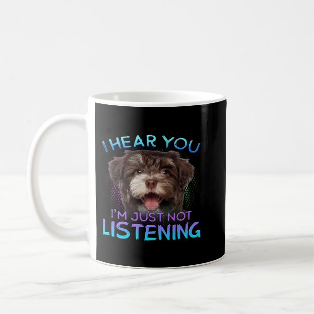 Mug Havanais je vous entends pas écouter (Gauche)