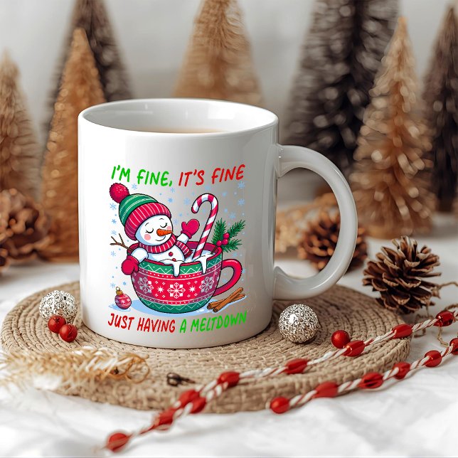 Mug Having A Meltdown (Créateur téléchargé)