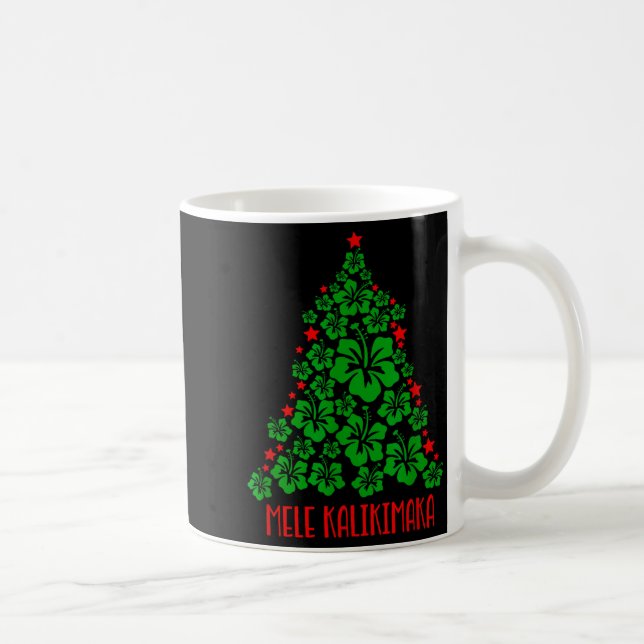 Mug Hawaii Christmas Mele Kalikimaka Floral Christmas  (Droite)