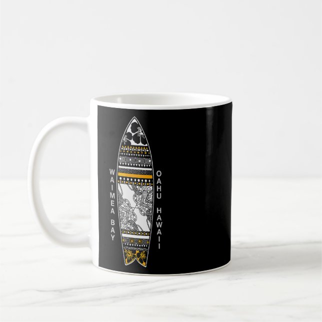 Mug Hawaii Waimea Bay North Shore Oahu Surf (Gauche)