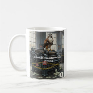 Mug Hawkish Signifie Moins D'Impression D'Argent