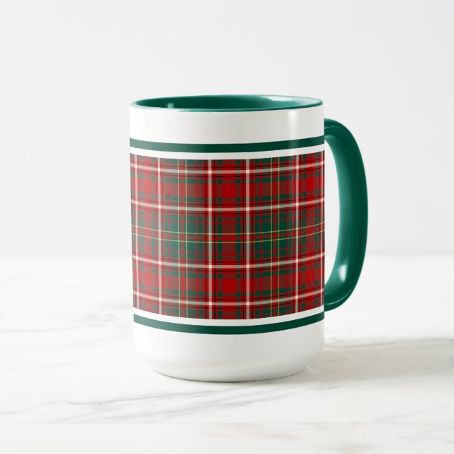 Mug Hay Clan Tartan (Devant droit)
