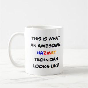 Mug hazmat, technicien