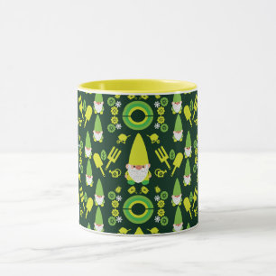 Mug Head Garden Gnome Gardener
