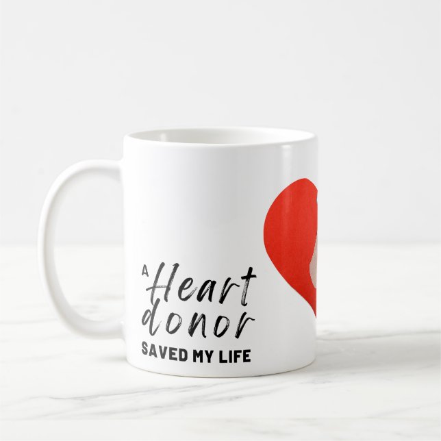 Mug Heart Awareness, Surgery, Survivor Recovery Gift (Gauche)