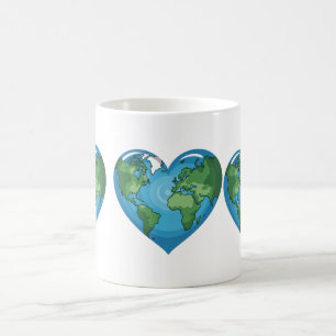 Mug Heart of the Earth Earth Day Design