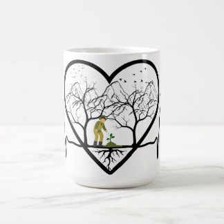 Mug Heartbeats for Earth - Sauvez la vie Sauvez la pla