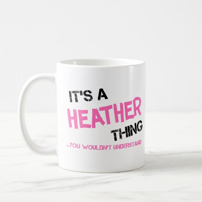 Mug Heather que tu ne comprendrais pas T-shirt (Gauche)