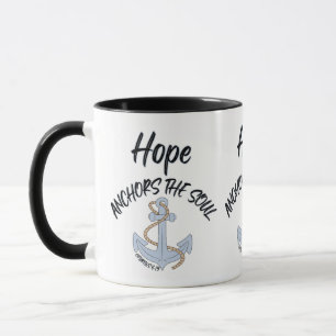 Mug Hébreux 6:19 KJV Bible Verse Deux Tones