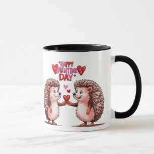 Mug Hedgehog Heart - Saint Valentin Amour