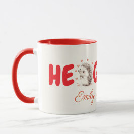 Mug Hedgehugs ! Boug de café Hérisson Personnalisé, Th