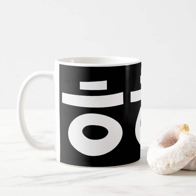 Mug HEHEHEHE ㅎ ㅎ ㅎ Coréen Slang (Avec donut)