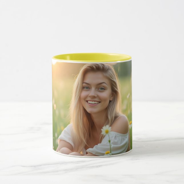 Mug Helena Chevalier radieuse dans la boue de prairie  (Centre)