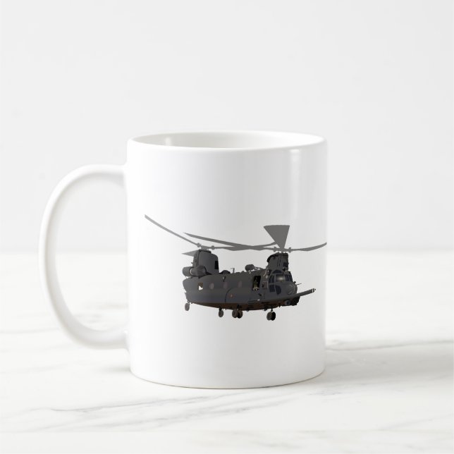 Mug Hélicoptère militaire MH-47 Chinook  (Gauche)