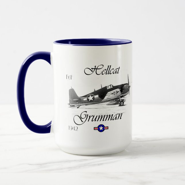 Mug Hellcat de F6F, GRUMMAN, 1942 (Gauche)